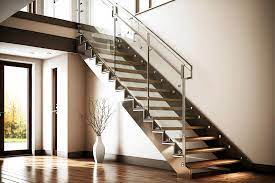 Wood And Glass Staircase Railing Styles