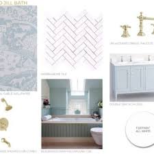 our new jack and jill bathroom plan