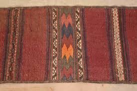 mid century modern hand woven afghan