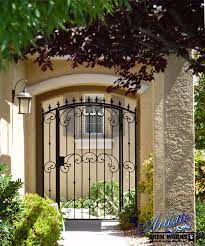 Iron Gate Design Wrought Iron Garden Gates