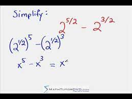 Fractional Exponents Simplification