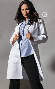 Fashion Seal 3301 Female Cotton Physician Labcoat Cloth