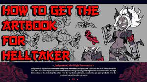 Helltaker - How to get the Artbook for Helltaker - YouTube