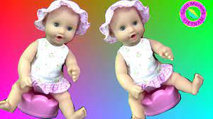 ✿Búp Bê Em Bé Annie✿ Chị Bí Đỏ Cho Bé Ăn, Thay Tã Và Hát Ru Bé Ngủ ✿ Baby  Doll Fill Up Diper - YouTube