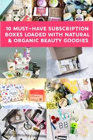 organic beauty subscription bo