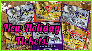 Hoosier lottery games near indianapolis, in. 500 000 Silver Gold Holiday Tickets New York Lottery Scratch Off Tickets Youtube