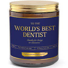 soy candle gifts for dentists
