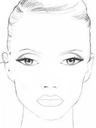 Blank Makeup Face Chart Pdf Makeupview Co