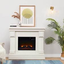 Hestia 48 In Electric Fireplace Mantel