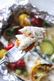 baked branzino fillets in foil with