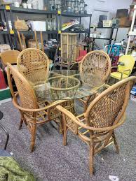 vine estate find bamboo dining table