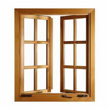 hinged wooden window frame dimension