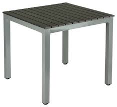 Jaxon Aluminum Outdoor Table Poly Wood