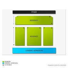 Pharr Events Center 2019 Seating Chart