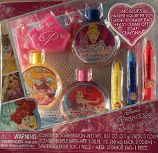 disney princess tub bath toy gift set