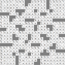jazz headliners crossword clue