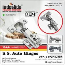 stainless steel auto hinges size 4 inch