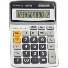 merangue 12 digit desktop calculator
