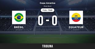 Victoire polémique du brésil, le pérou arrache le nul face à l'équateur. Bresil Vs Equateur Score En Direct Stream Et Resultats H2h 05 06 2016 Avant Match Bresil Vs Equateur Equipe Heure De Debut Tribuna Com