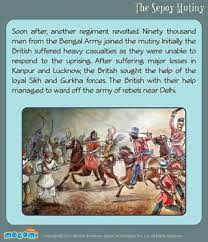 Sepoy Mutiny - Revolt of 1857 in India - History – Mocomi.com