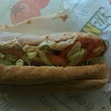 calories in subway 6 inch tuna and