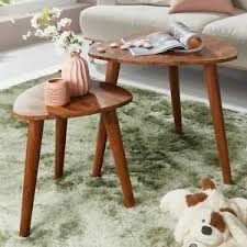 Wohnzimmer tische gibt es in einer vielzahl an unterschiedlichen materialien und tollen designs. Tische Aus Massivholz Stehtische Dreieck Gunstig Kaufen Ebay