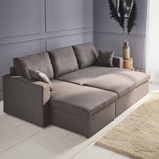 reversible corner sofa bed with storage box