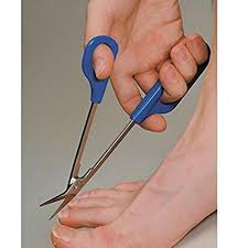 long handled toenail scissors and