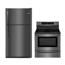 black stainless steel kitchen appliance