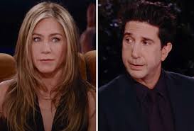 It all began when jennifer and david, who played rachel green and ross geller for 10 years on f.r.i.e.n.d.s, dropped a bombshell confession on . Friends Reunion Ross Rachel Jennifer Aniston David Schwimmer Romance Tvline