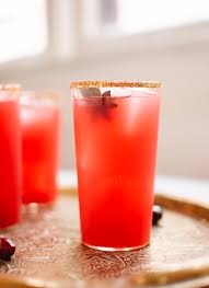 fresh cranberry margaritas cookie and