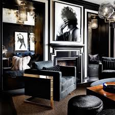 A Black Living Room Some Inspirations