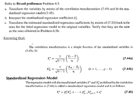 Means Of The Correlation Transformation
