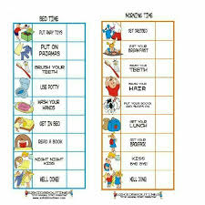 Image Result For Kids Routine Charts For 8 Years Old