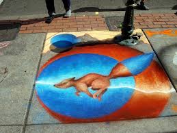 Sidewalk Chalk Art Festival Valley Art Association