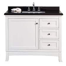 Check spelling or type a new query. Ove Decors Sophia 42 In W X 21 In D Vanity In White With Granite Vanity Top In Black With White Basin Sophia 42 The Home Depot