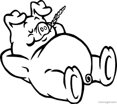 This is a picture of ear to color or paint online from your browser without having to download or install anything, is absolutely secure. Pig Sleeping With A Wheat Ear Coloring Page Coloringall