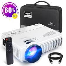 led portable projector support