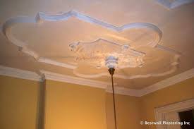 ornate plaster ceiling repair
