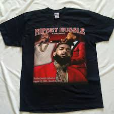 Details About Nipsey Hussle T Shirt Rap R B Hip Hop Tribute Music Tee New