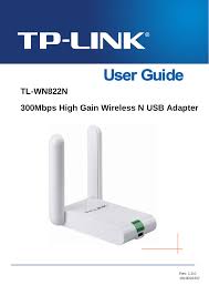 Download the latest version of the tp link 300mbps wireless n adapter driver for your computer's operating system. Wn822n 300mbps High Gain Wireless N Usb Adapter User Manual Tl Wn822n Tp Link Technologies