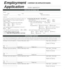 Template Previous Employment Verification Form Template Tenant