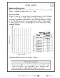 line graph worksheets science