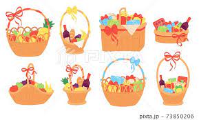 gift basket wicker baskets with