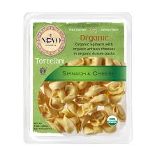 organic spinach cheese tortellini