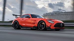the mercedes amg gt black series is the