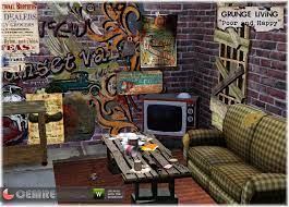 the sims resource grunge living poor
