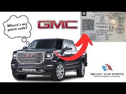 How To Find Your Gmc Paint Code Fast