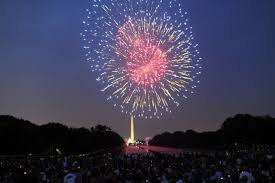 watch fireworks on the fourth of july