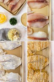 baked lemon garlic tilapia cooking